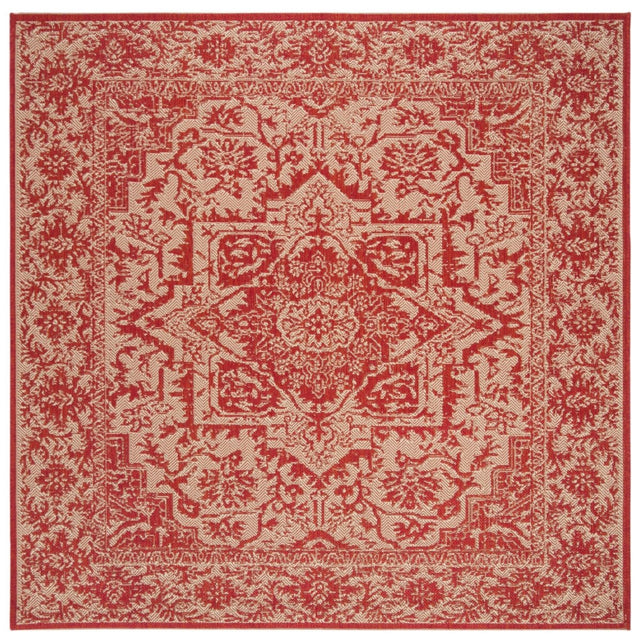 Safavieh Beach House Bhs139Q Red/Creme Rugs.