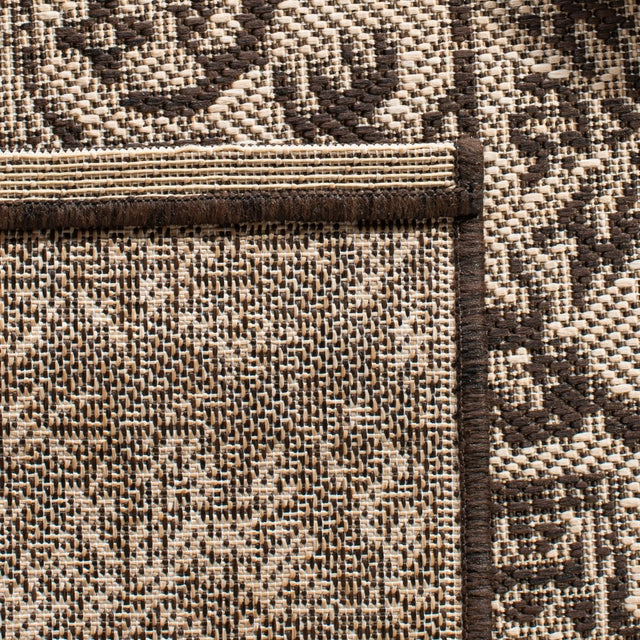 Safavieh Beach House Bhs139U Creme/Brown Rug.