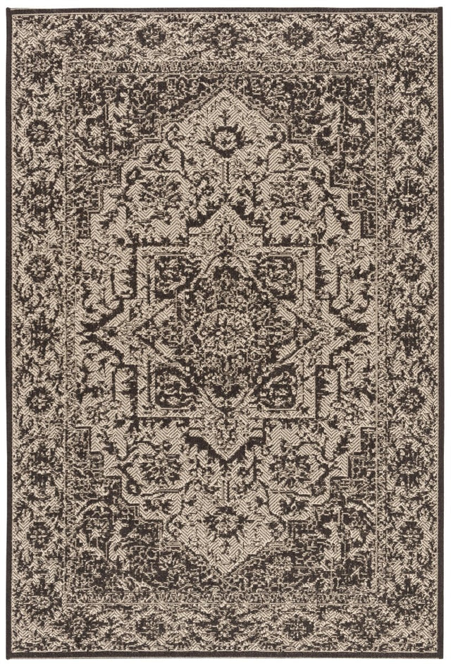 Safavieh Beach House Bhs139U Creme/Brown Rug.