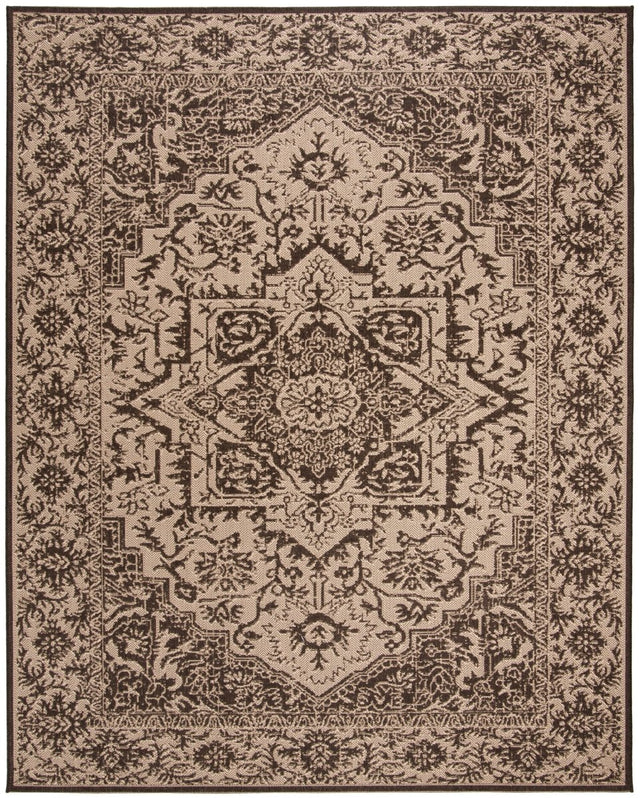 Safavieh Beach House Bhs139U Creme/Brown Rug.