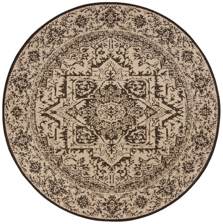 Safavieh Beach House Bhs139U Creme/Brown Rug.