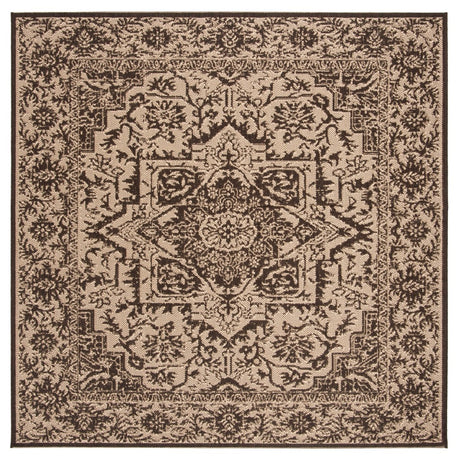 Safavieh Beach House Bhs139U Creme/Brown Rug.