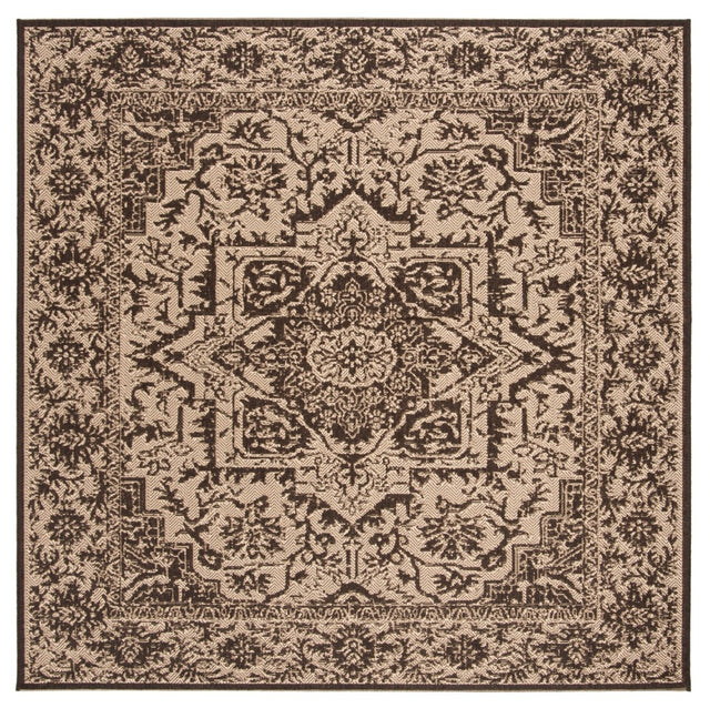 Safavieh Beach House Bhs139U Creme/Brown Rug.