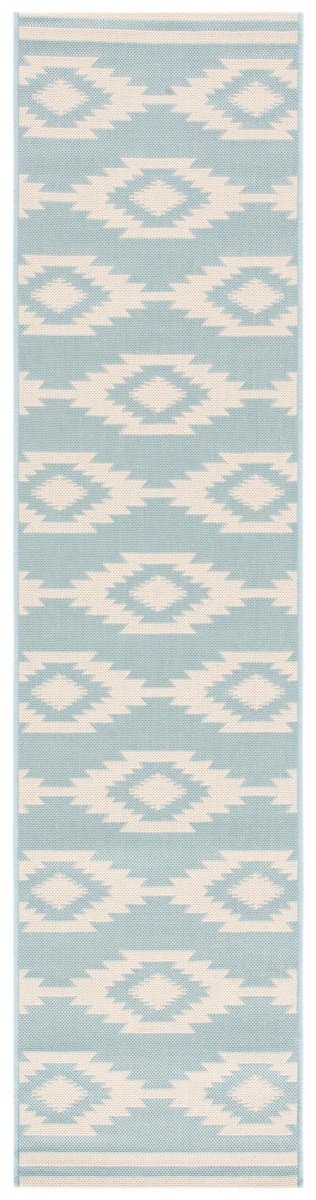 Safavieh Beach House Bhs171L Cream/Aqua Rugs.