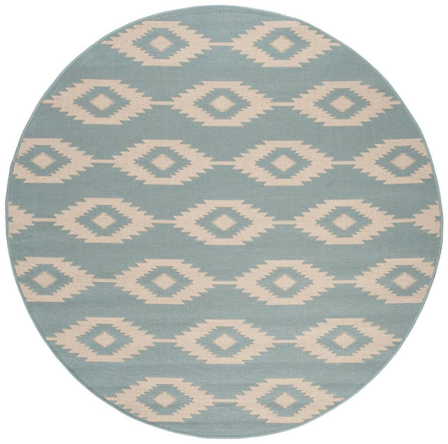 Safavieh Beach House Bhs171L Cream/Aqua Rugs.