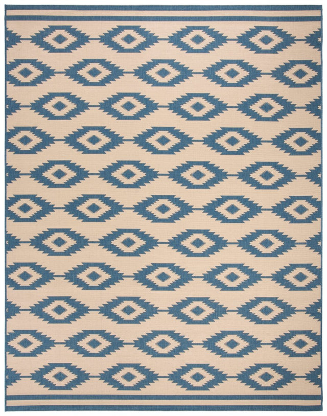 Safavieh Beach House Bhs171M Blue/Creme Rugs.