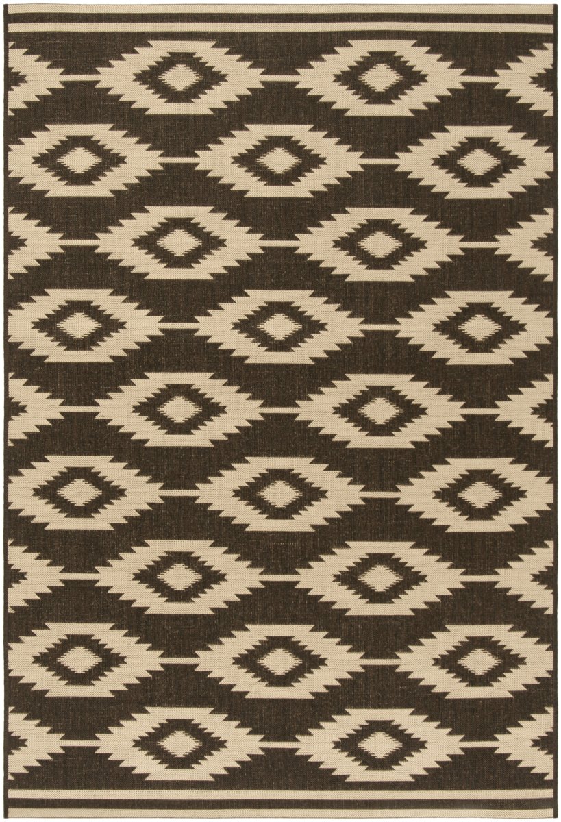 Safavieh Beach House Bhs171U Creme/Brown Rug.