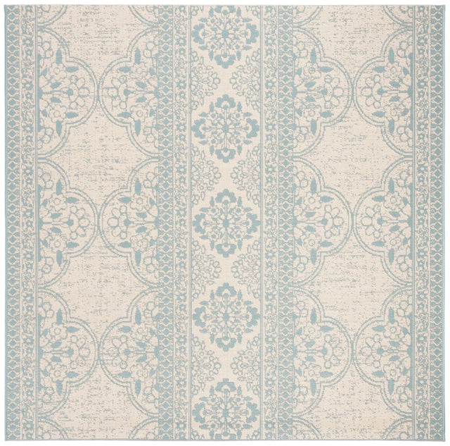 Safavieh Beach House Bhs174K Aqua/Cream Rugs.