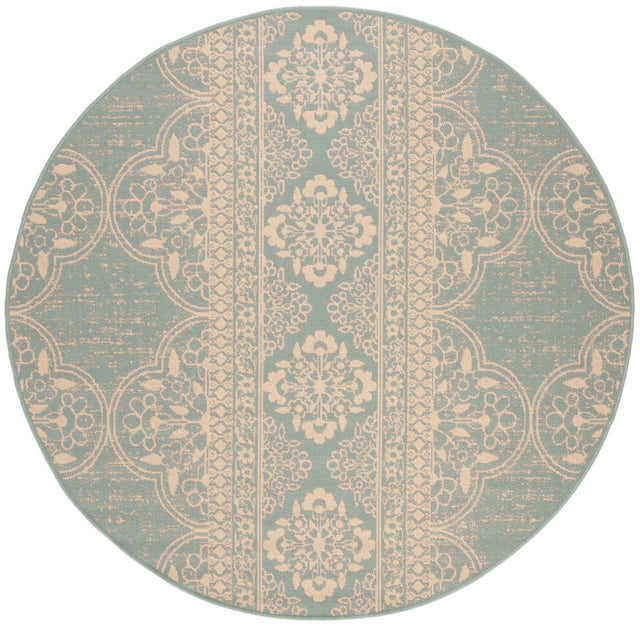 Safavieh Beach House Bhs174L Cream/Aqua Rugs.