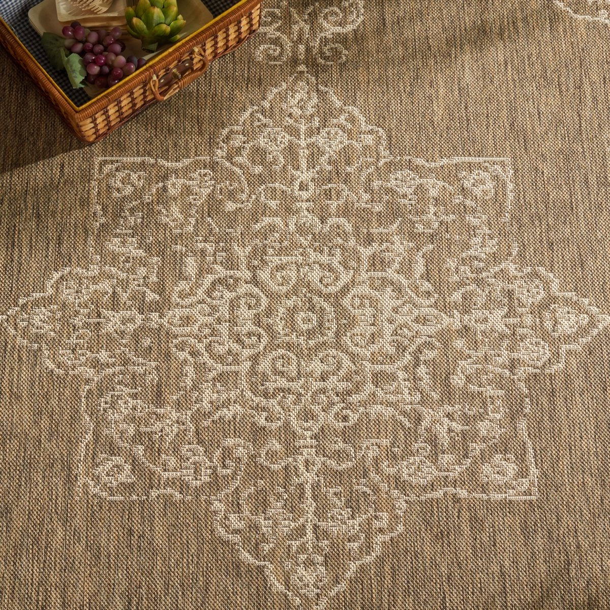 Safavieh Beach House Bhs180A Cream/Beige Rugs.
