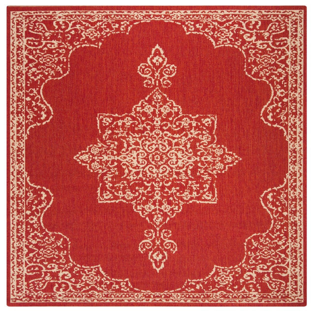 Safavieh Beach House Bhs180Q Red/Creme Rugs.