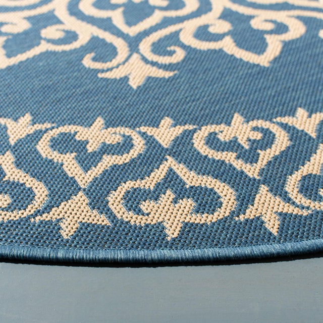 Safavieh Beach House Bhs183N Cream/Blue Rugs.