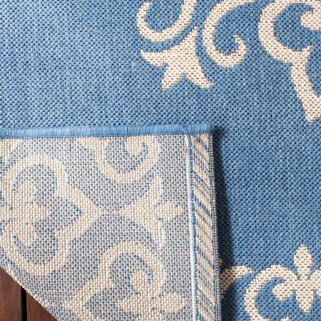 Safavieh Beach House Bhs183N Cream/Blue Rugs.