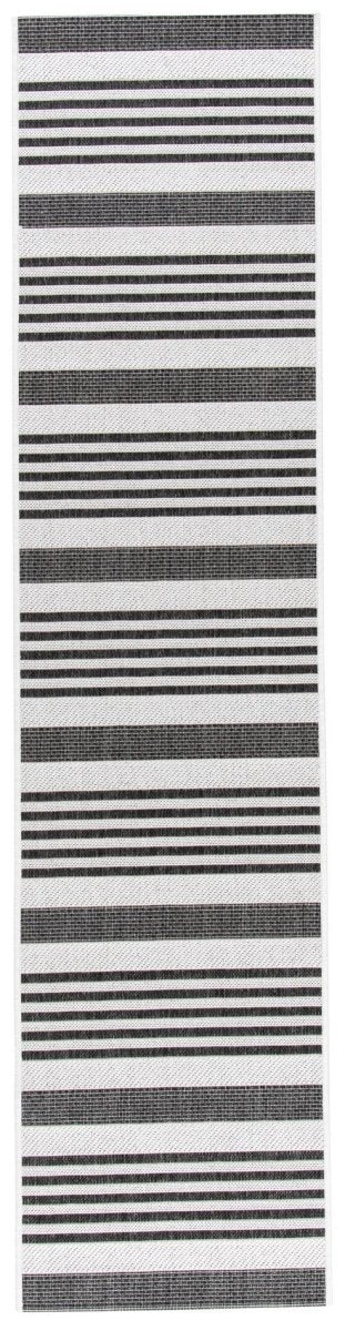 Safavieh Beach House Bhs222F Light Grey/Charcoal Rugs.