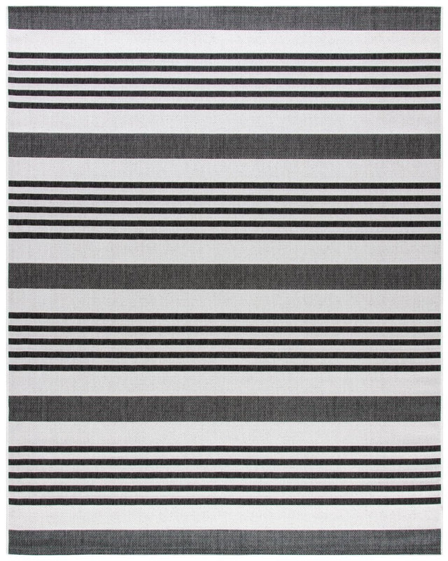 Safavieh Beach House Bhs222F Light Grey/Charcoal Rugs.