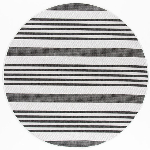 Safavieh Beach House Bhs222F Light Grey/Charcoal Rugs.