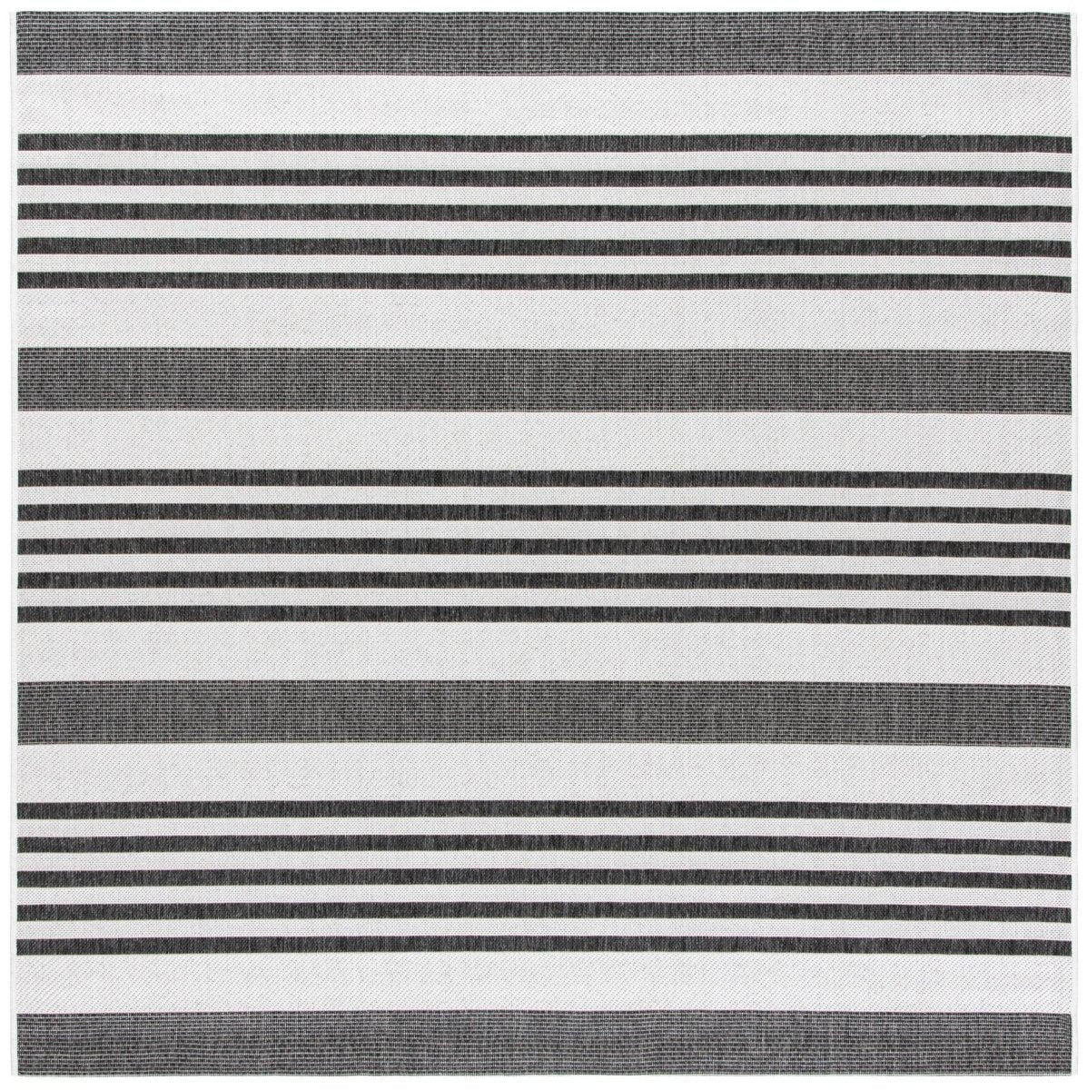 Safavieh Beach House Bhs222F Light Grey/Charcoal Rugs.