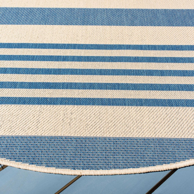 Safavieh Beach House Bhs222M Beige/Blue Rugs.