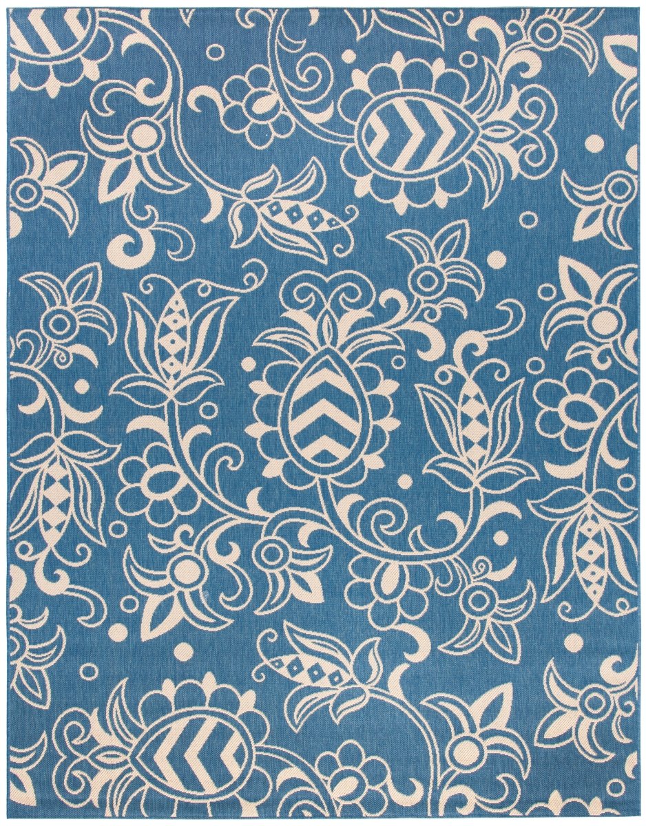 Safavieh Beach House Bhs246M Blue/Beige Rugs.