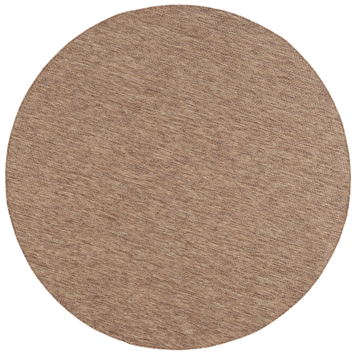 Safavieh Beach House 6'-7" x 6'-7" Rug in Brown