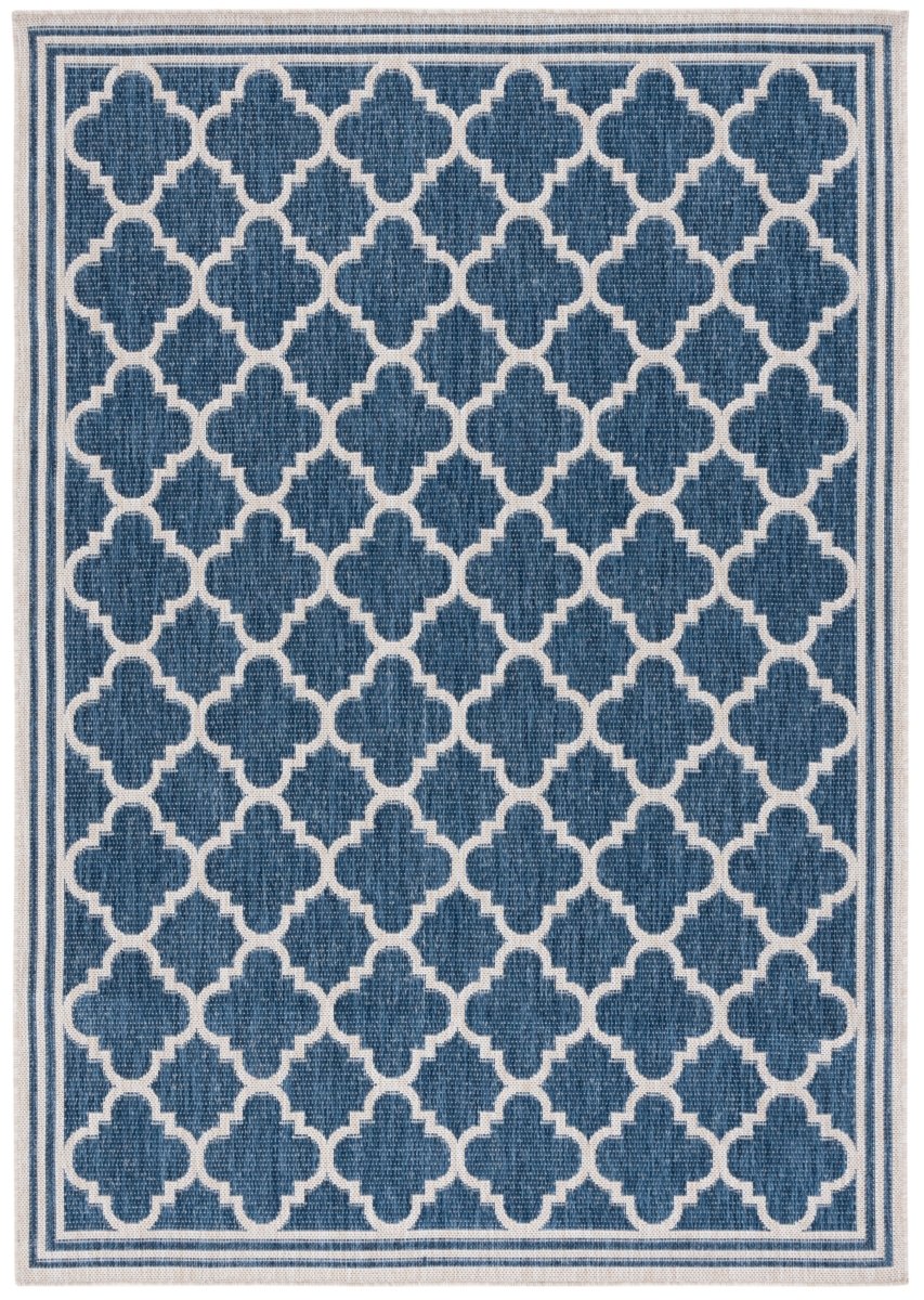 Safavieh Beach House Bhs266M Blue/Ivory Rug.
