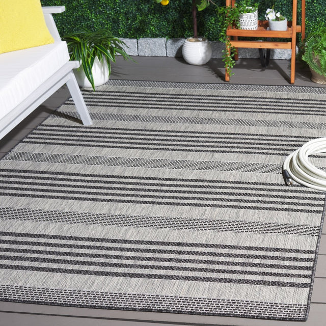 Safavieh Beach House Bhs278F Grey/Charcoal Rug.