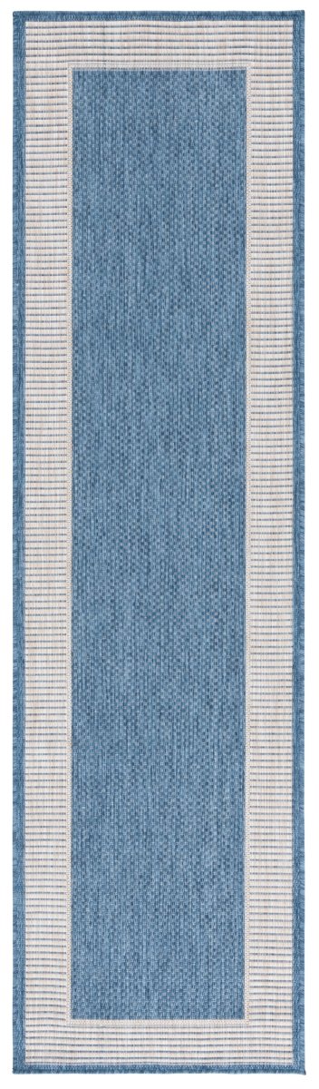 Safavieh Beach House Bhs286M Blue/Ivory Rug.