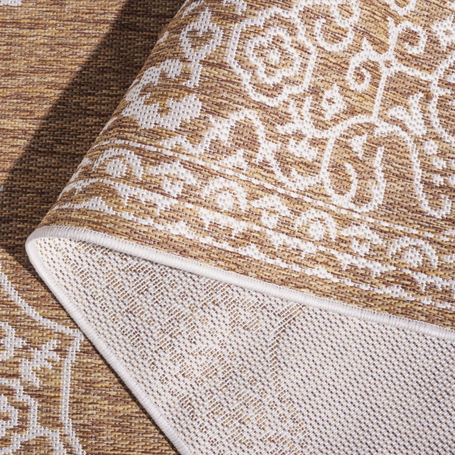 Safavieh Beach House Bhs292T Brown/Ivory Rug.