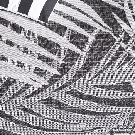 Safavieh Beach House Bhs294H Charcoal/Ivory Rug.