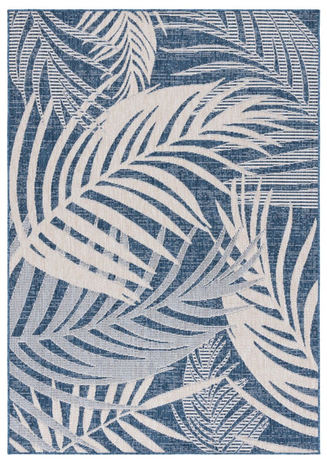 Safavieh Beach House Bhs294M Blue/Ivory Rug.