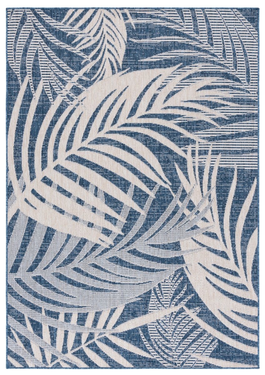 Safavieh Beach House Bhs294M Blue/Ivory Rug.