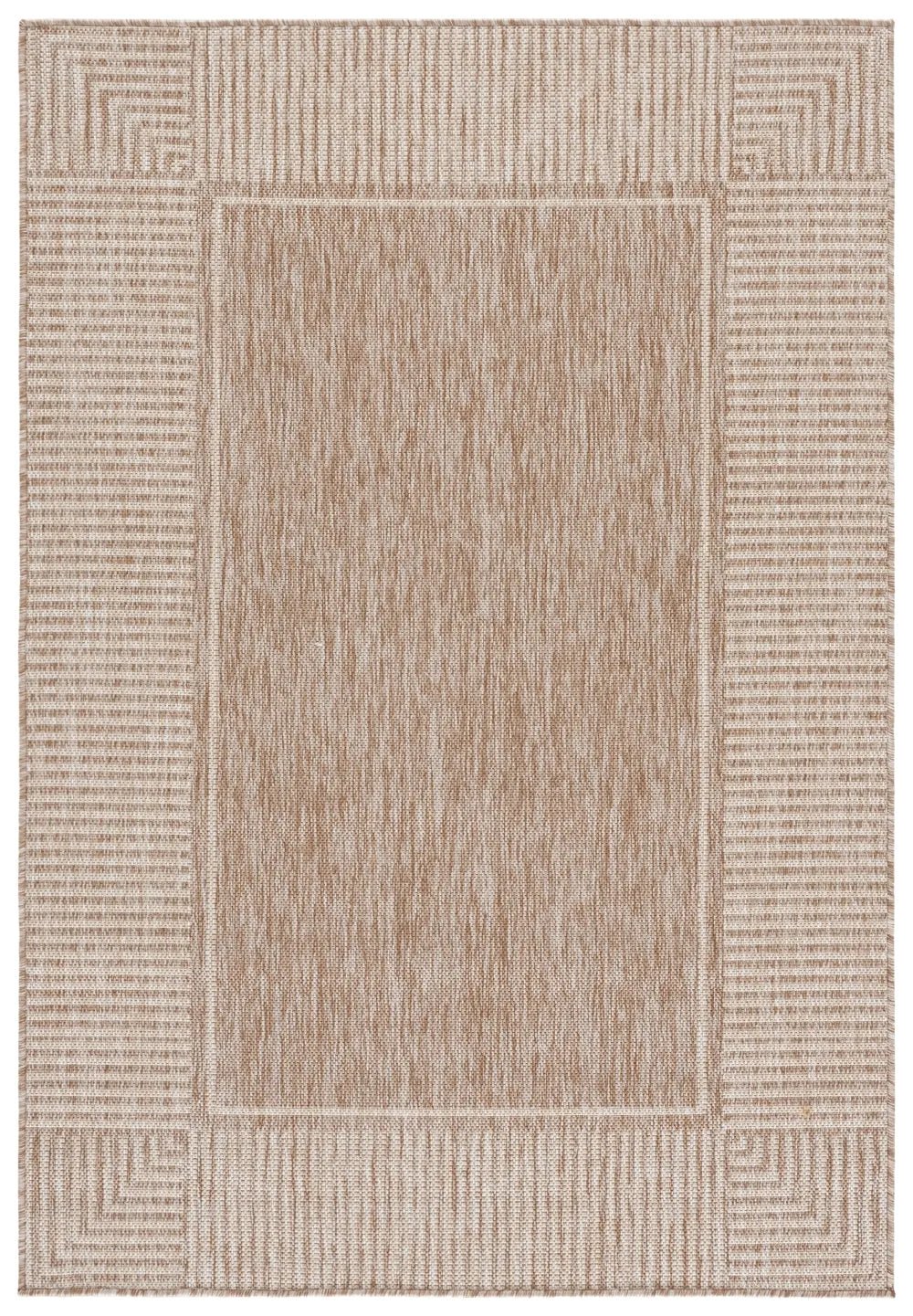 Safavieh Beach House 4'-0" x 6'-0" Rug in Beige / Light Beige