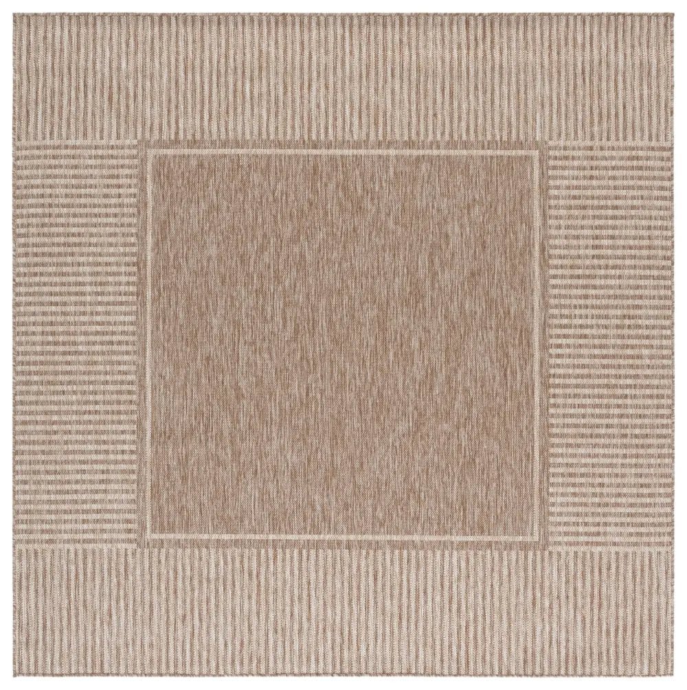 Safavieh Beach House 6'-7" x 6'-7" Rug in Beige / Light Beige