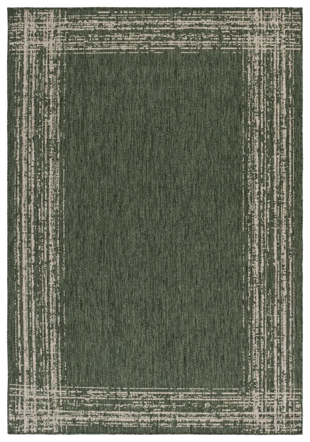Safavieh Beach House 5'-3" x 7'-6" Rug in Green / Beige