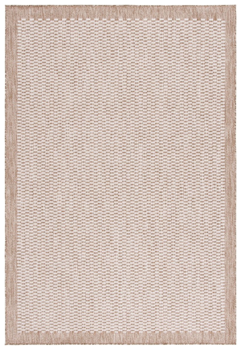 Safavieh Beach House Bhs404T Brown/Ivory Rug.