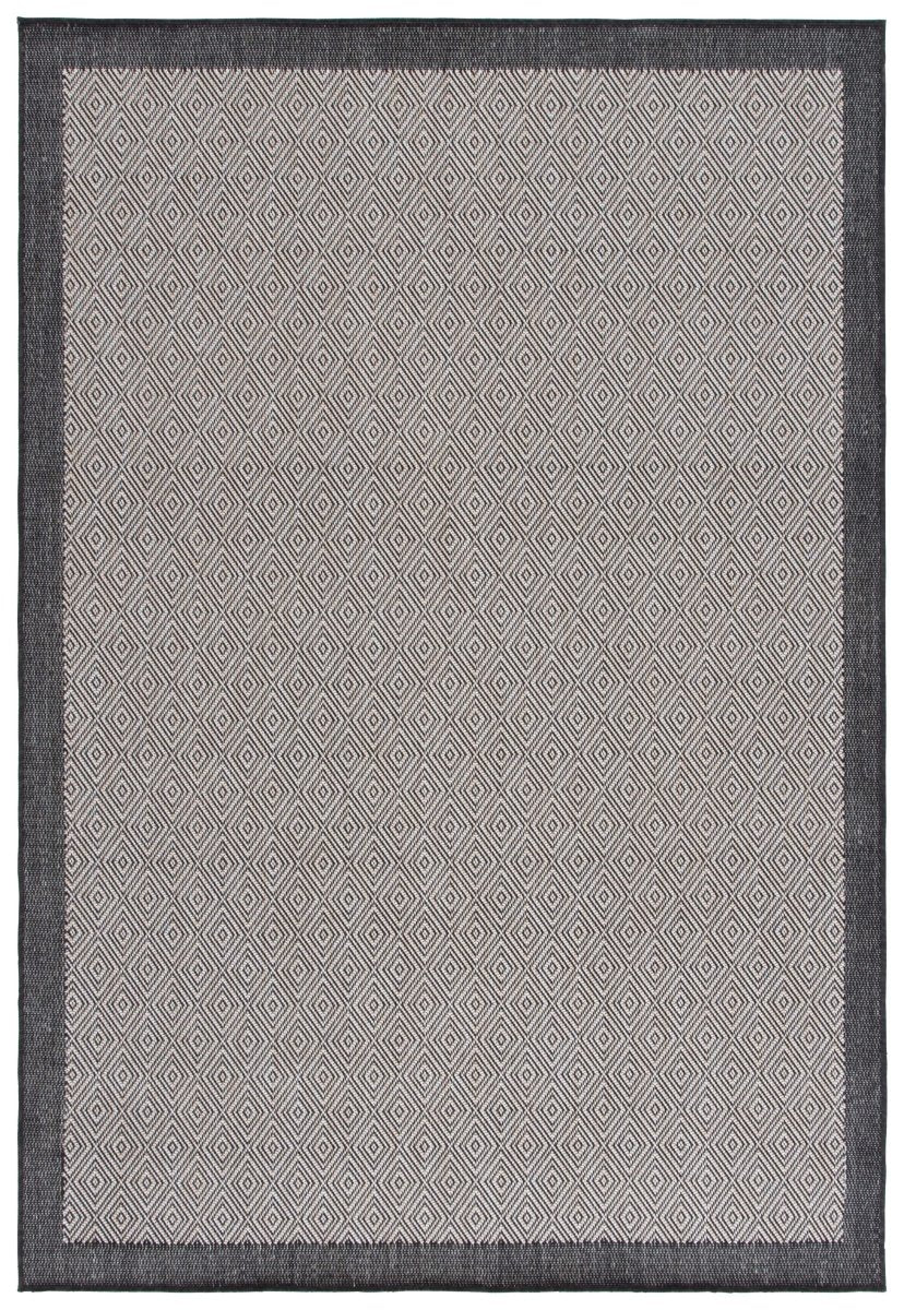 Safavieh Beach House Bhs406Z Black/Ivory Rug.