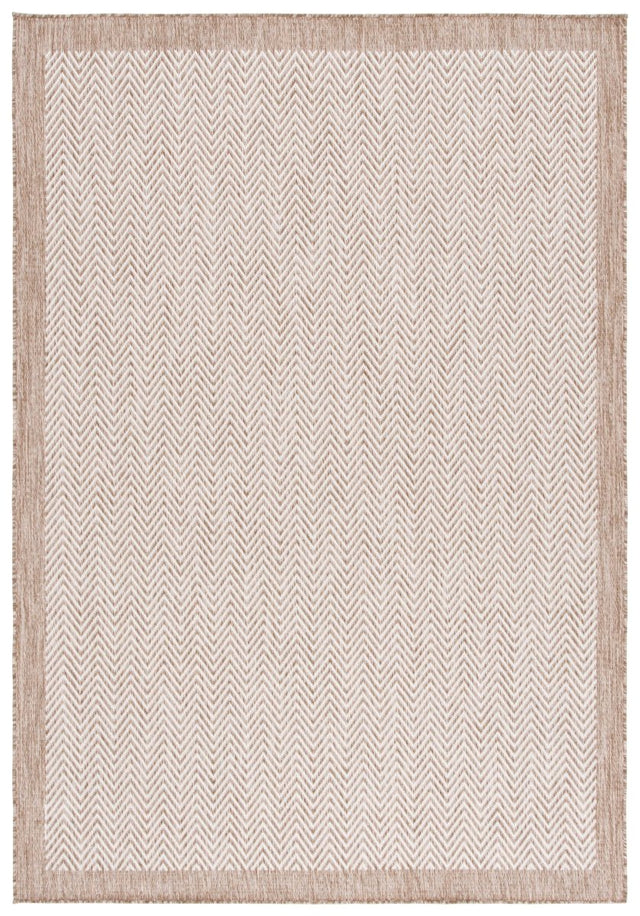 Safavieh Beach House Bhs408T Brown/Ivory Rug.