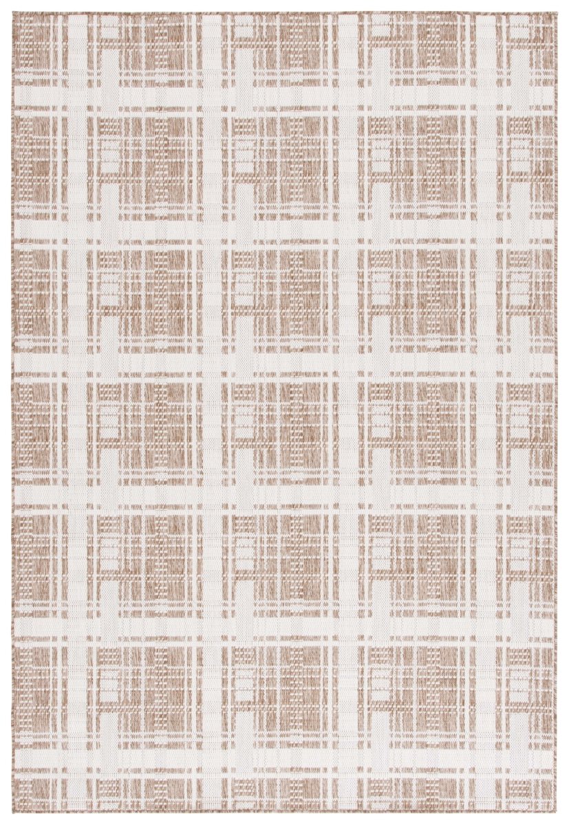 Safavieh Beach House Bhs412T Brown/Ivory Rug.