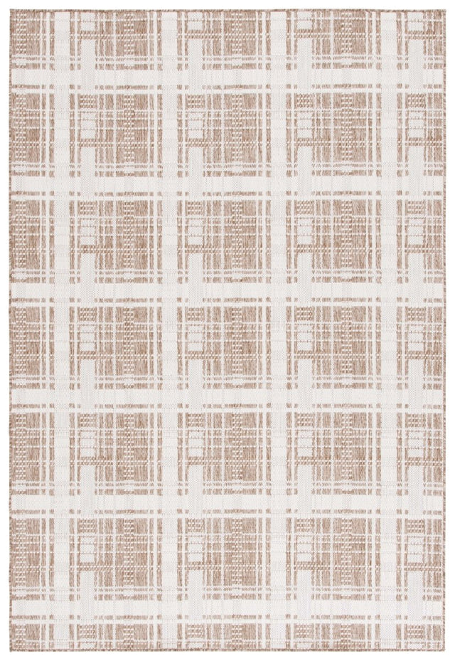 Safavieh Beach House Bhs412T Brown/Ivory Rug.