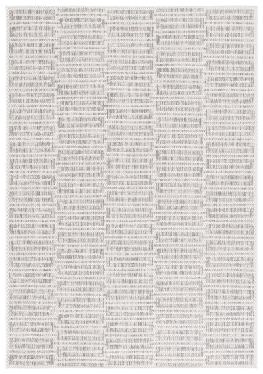 Safavieh Beach House Bhs418F Grey/Ivory Rug.