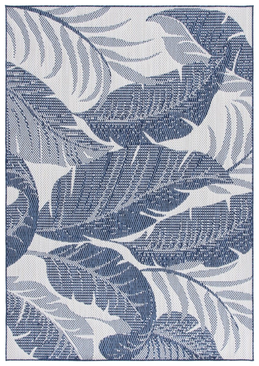 Safavieh Beach House Bhs422N Navy/Ivory Rug.