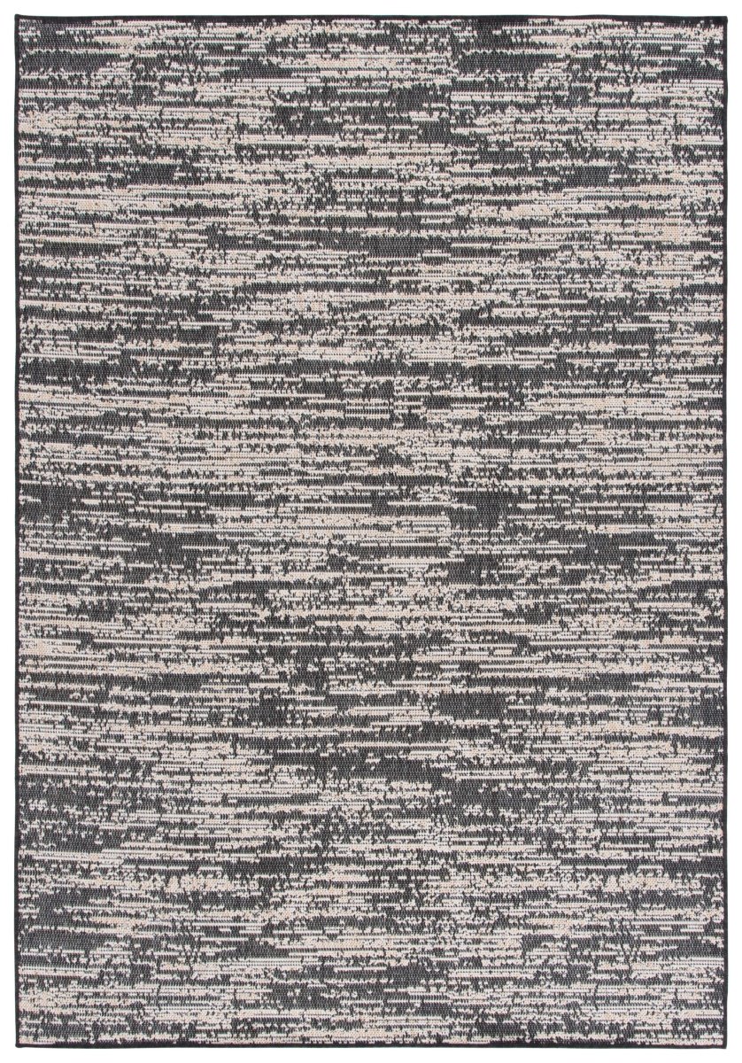 Safavieh Beach House Bhs424Z Black/Beige Rug.