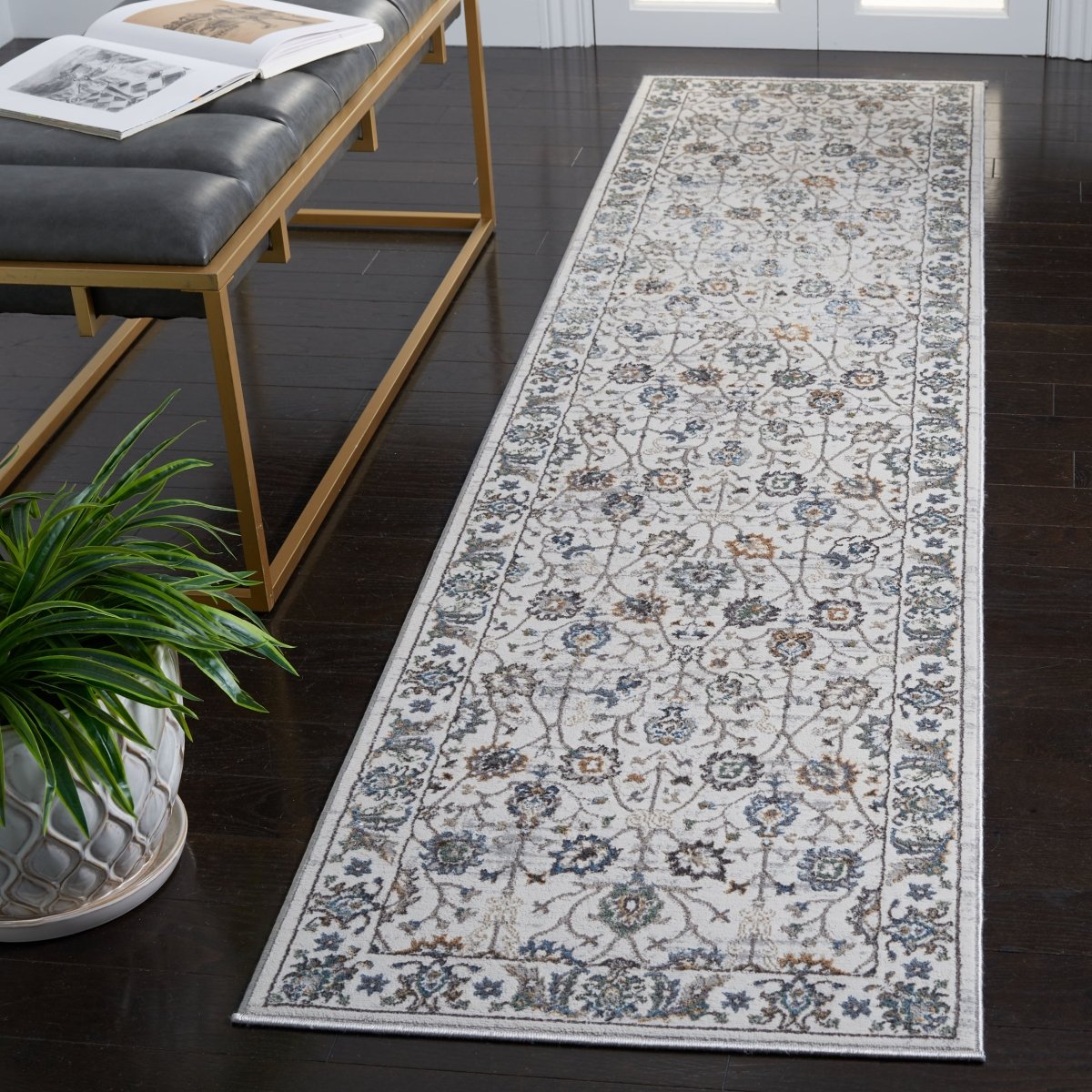 Safavieh Bel Air Bla210F Grey/Beige Rug.