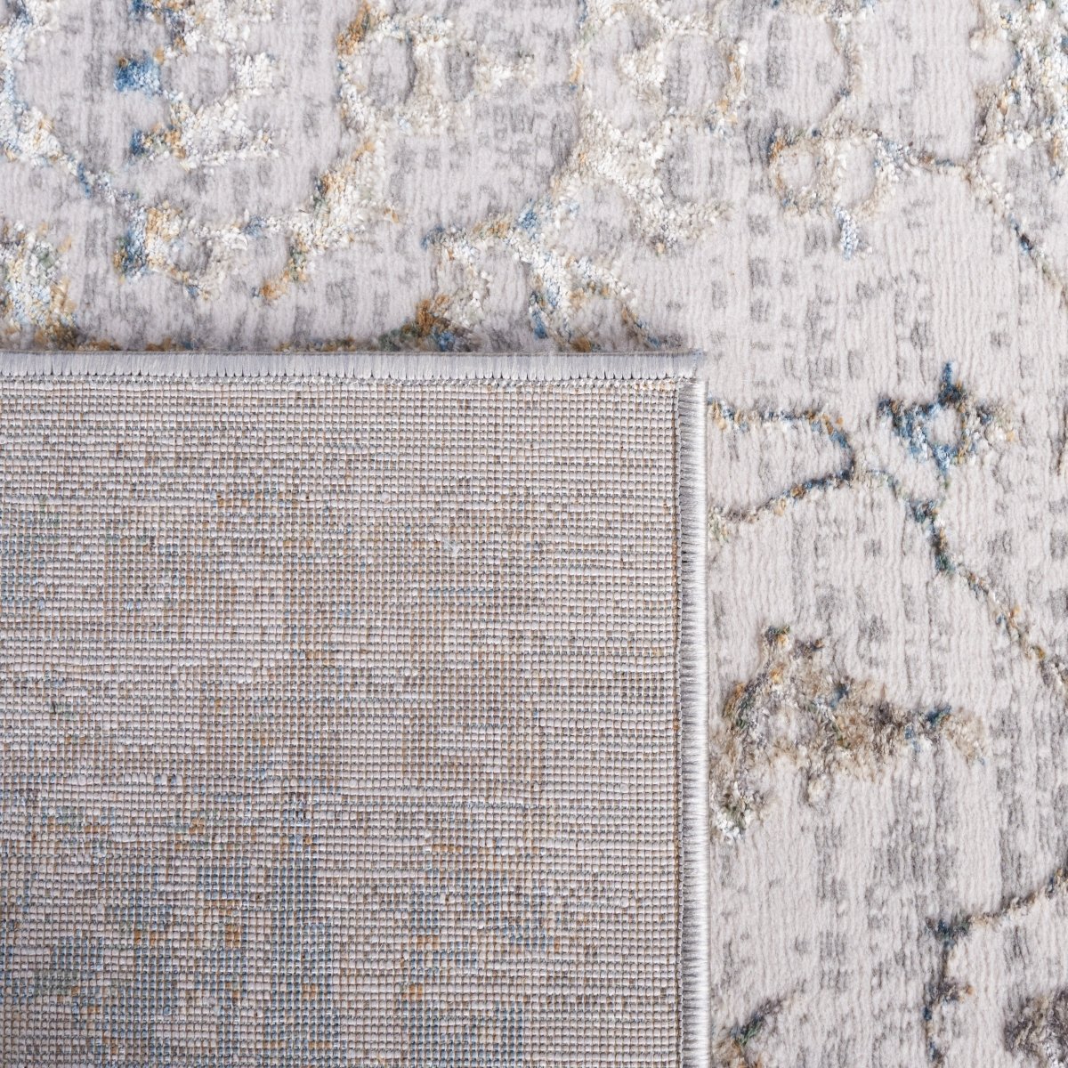 Safavieh Bel Air Bla234B Beige/Grey Rug.