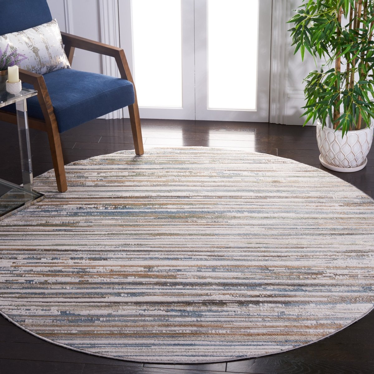 Safavieh Bel Air Bla240B Beige/Grey Rug.