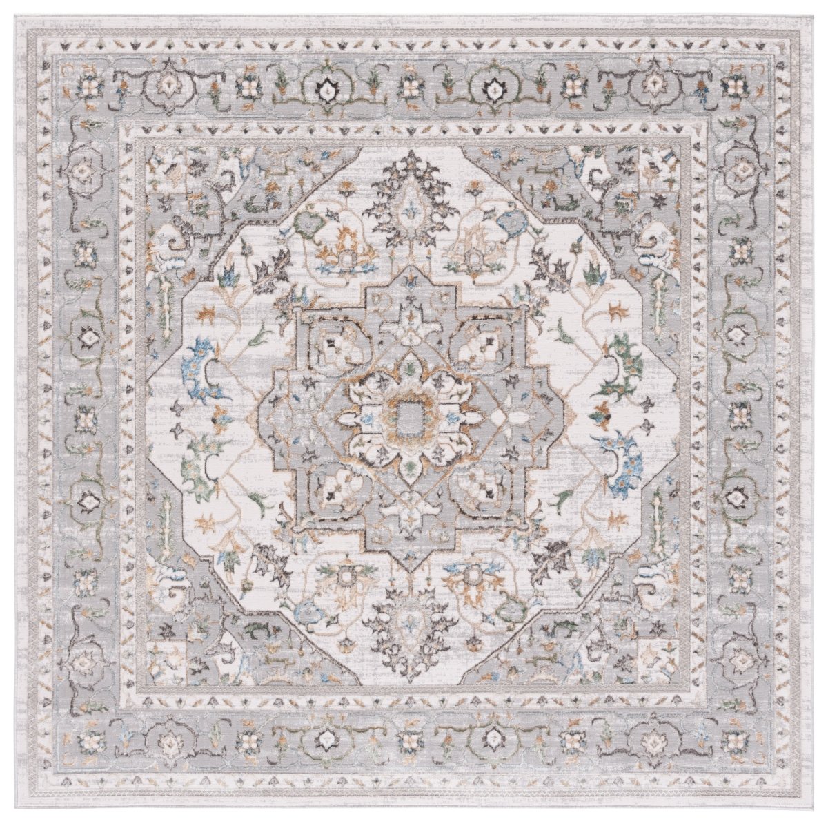 Safavieh Bel Air Bla242F Grey/Light Grey Rug.