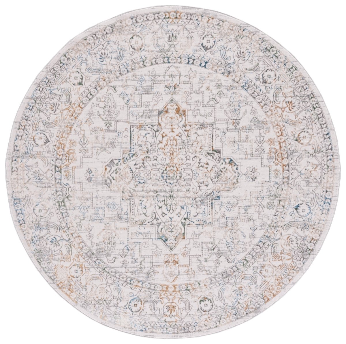 Safavieh Bel Air Bla244A Ivory/Grey Rug.
