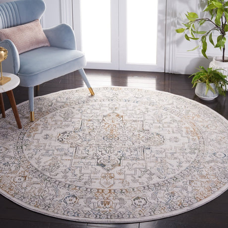 Safavieh Bel Air Bla244A Ivory/Grey Rug.