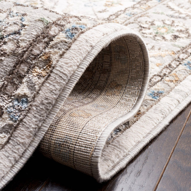 Safavieh Bel Air Bla246B Beige/Grey Rug.