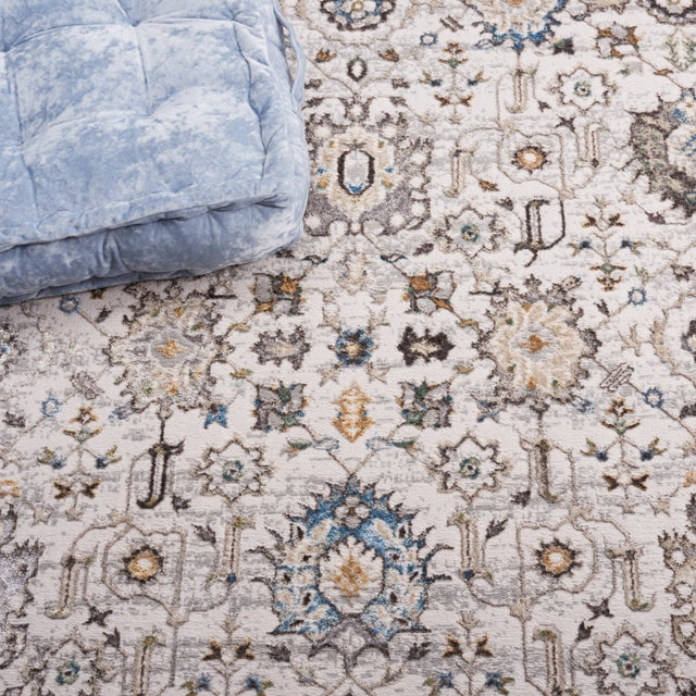 Safavieh Bel Air Bla246B Beige/Grey Rug.